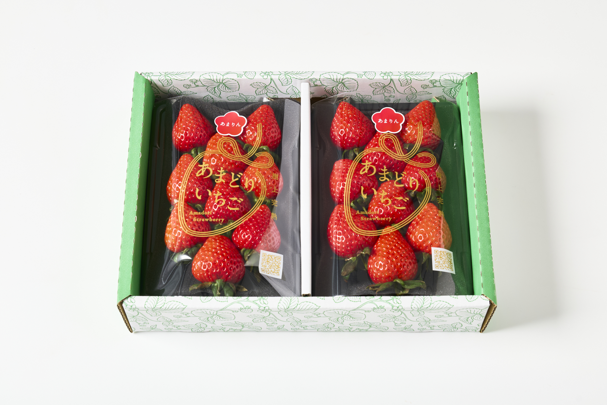 埼玉県限定プレミアムいちご あまりん 9粒×2パック&11粒2パック あまりん | あまどりいちご